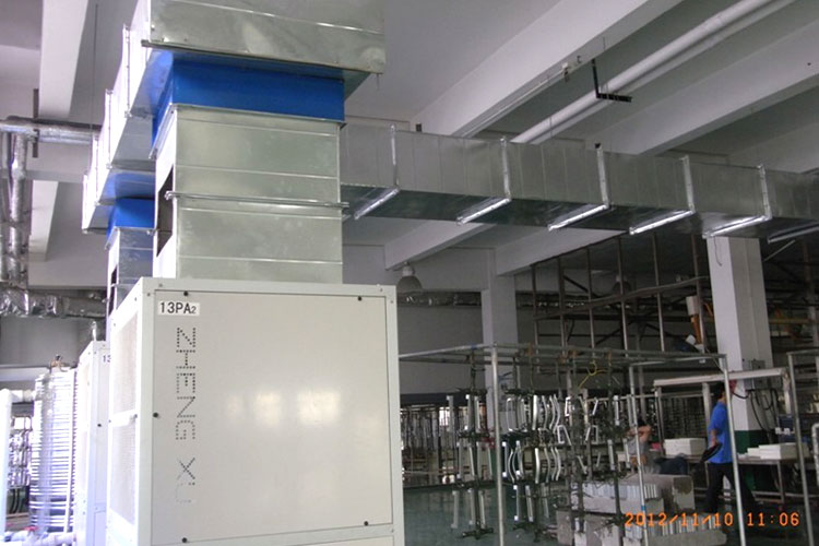 廣東仲業電鍍高溫熱水項目