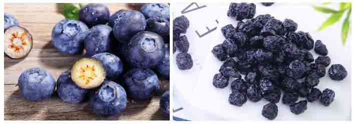 藍莓熱泵烘干機效果 藍莓熱泵烘干機效果