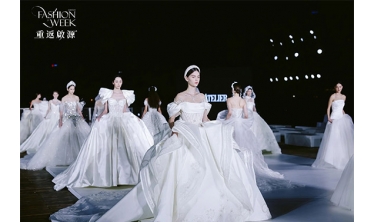 海上婚紗秀！東田造型學校助力Jimmy Choo2025春夏發布